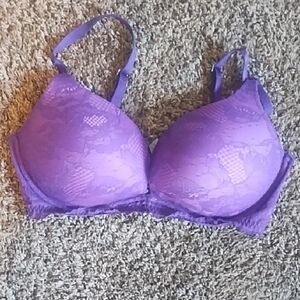 Victoria's Secret Lavender Lace Bra